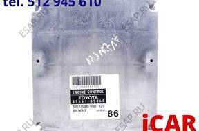 БЛОК УПРАВЛЕНИЯ ДВИГАТЕЛЕМ AVENSIS T25 1.8 1ZZFE 89661-05860