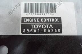 БЛОК УПРАВЛЕНИЯ ДВИГАТЕЛЕМ Avensis T25 1.8VVTI 89661-05860