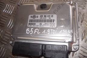 БЛОК УПРАВЛЕНИЯ ДВИГАТЕЛЕМ B5 FL 1.9 TDI 03 год, 038906019GS