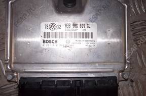 БЛОК УПРАВЛЕНИЯ ДВИГАТЕЛЕМ B5 FL 1.9 TDI 101KM 038906019GL