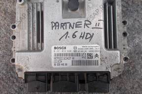 БЛОК УПРАВЛЕНИЯ ДВИГАТЕЛЕМ BERLINGO PARTNER LIFT 1.6 HDI 03-