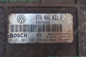 БЛОК УПРАВЛЕНИЯ ДВИГАТЕЛЕМ БЕЗ ИММОБИЛАЙЗЕРА. 074906021P VW LT 2.5TDI