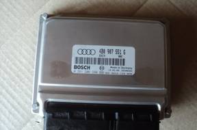 БЛОК УПРАВЛЕНИЯ ДВИГАТЕЛЕМ BITURBO 4B0907551G