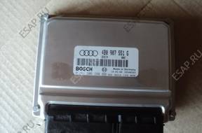 БЛОК УПРАВЛЕНИЯ ДВИГАТЕЛЕМ BITURBO 4B0907551G