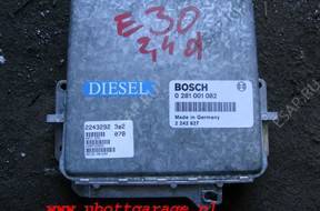 БЛОК УПРАВЛЕНИЯ   ДВИГАТЕЛЕМ BMW e30 e34 324d 524d