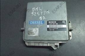 БЛОК УПРАВЛЕНИЯ ДВИГАТЕЛЕМ-BMW E34 525 TDS-0281001183