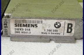 БЛОК УПРАВЛЕНИЯ   ДВИГАТЕЛЕМ BMW E36 5WK9018 1744598