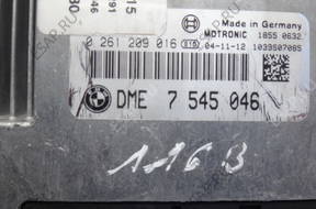 БЛОК УПРАВЛЕНИЯ ДВИГАТЕЛЕМ BMW E87 116 E90 316 I N45 7545046