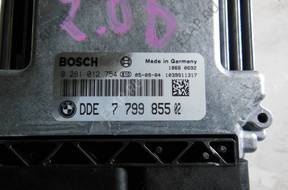 БЛОК УПРАВЛЕНИЯ ДВИГАТЕЛЕМ BMW E90 2.0 D 7799855