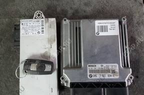 БЛОК УПРАВЛЕНИЯ ДВИГАТЕЛЕМ BMW E90 7561834 КЛЮЧ CAS2