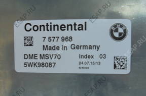 БЛОК УПРАВЛЕНИЯ ДВИГАТЕЛЕМ bmw e90 e91 325i N52B25A 7577968