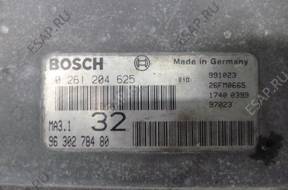 БЛОК УПРАВЛЕНИЯ ДВИГАТЕЛЕМ BOSCH 0261204625 PEUGEOT 106 1.0