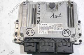 БЛОК УПРАВЛЕНИЯ ДВИГАТЕЛЕМ BOSCH 0261S06621  9676643580 (64)