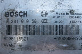 БЛОК УПРАВЛЕНИЯ ДВИГАТЕЛЕМ BOSCH 0281010501