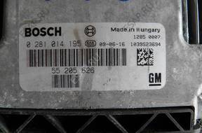 БЛОК УПРАВЛЕНИЯ ДВИГАТЕЛЕМ  BOSCH  0281014195