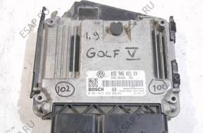 БЛОК УПРАВЛЕНИЯ ДВИГАТЕЛЕМ BOSCH 03g906021kh q 1.9 TDI (102)