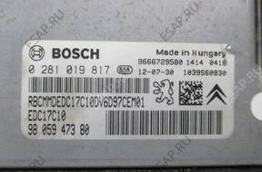 БЛОК УПРАВЛЕНИЯ ДВИГАТЕЛЕМ BOSCH EDC 17C10  0281019817
