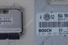 БЛОК УПРАВЛЕНИЯ ДВИГАТЕЛЕМ BOSCH VW 0261206887 06A906032DR