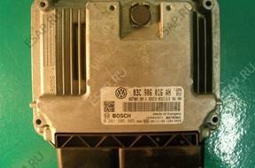 БЛОК УПРАВЛЕНИЯ ДВИГАТЕЛЕМ - BOSCH - VW 1.4TSI - 03C906016AH