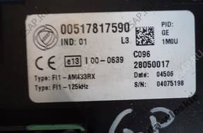 БЛОК УПРАВЛЕНИЯ ДВИГАТЕЛЕМ BSI FIAT GRANDE PUNO 1.9 130KM