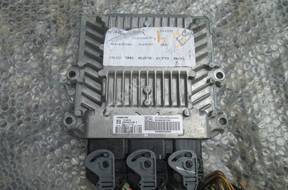 БЛОК УПРАВЛЕНИЯ ДВИГАТЕЛЕМ  C4  9662907080 5WS40313B-T