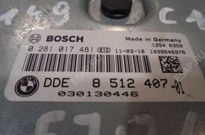 БЛОК УПРАВЛЕНИЯ   ДВИГАТЕЛЕМ CAS BMW E70 3.0D C149