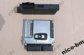 БЛОК УПРАВЛЕНИЯ  ДВИГАТЕЛЕМ  CAS ключ BMW 1 E87 1,8