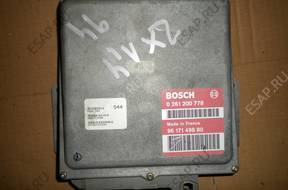 БЛОК УПРАВЛЕНИЯ   ДВИГАТЕЛЕМ CITROEN  0261200778