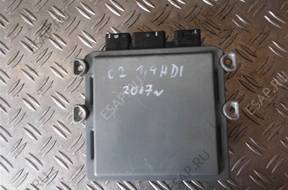 БЛОК УПРАВЛЕНИЯ  ДВИГАТЕЛЕМ  CITROEN C2 1.4 HDI