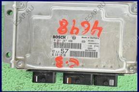 БЛОК УПРАВЛЕНИЯ   ДВИГАТЕЛЕМ CITROEN C3 0261207860