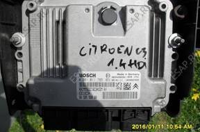 БЛОК УПРАВЛЕНИЯ ДВИГАТЕЛЕМ CITROEN C3 1.4 HDI 9658556880