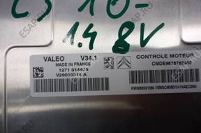 БЛОК УПРАВЛЕНИЯ ДВИГАТЕЛЕМ CITROEN C3 2010- 1.4 9676782980