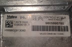БЛОК УПРАВЛЕНИЯ ДВИГАТЕЛЕМ CITROEN C3 208 1.0 1.2 9805895780