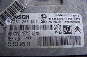 БЛОК УПРАВЛЕНИЯ ДВИГАТЕЛЕМ CITROEN C3 307 1.6 16V 9659306580