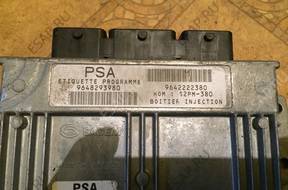 БЛОК УПРАВЛЕНИЯ ДВИГАТЕЛЕМ CITROEN C3 9648293980