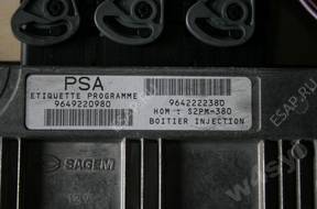 БЛОК УПРАВЛЕНИЯ ДВИГАТЕЛЕМ CITROEN C3 9649220980 9642222380