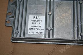 БЛОК УПРАВЛЕНИЯ ДВИГАТЕЛЕМ CITROEN C3 9654528280 9642222380