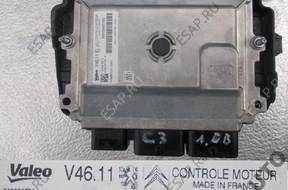 БЛОК УПРАВЛЕНИЯ ДВИГАТЕЛЕМ CITROEN C3 II 208 1.0B 9805895780