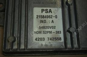 БЛОК УПРАВЛЕНИЯ ДВИГАТЕЛЕМ CITROEN C3 PLURIEL 1.4 8V --