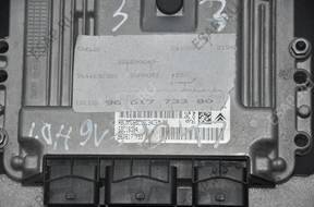 БЛОК УПРАВЛЕНИЯ ДВИГАТЕЛЕМ CITROEN C4 06 год, 1.6HDI 9661373380