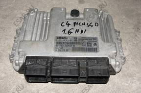 БЛОК УПРАВЛЕНИЯ ДВИГАТЕЛЕМ CITROEN C4 PICASSO 0281012981