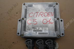 БЛОК УПРАВЛЕНИЯ ДВИГАТЕЛЕМ CITROEN C5 01 год, 0281010803