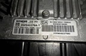 БЛОК УПРАВЛЕНИЯ ДВИГАТЕЛЕМ Citroen C6 2,7 HDI V6 5WS40379A-T