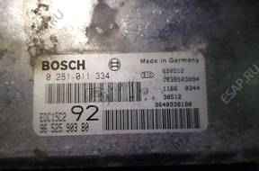 БЛОК УПРАВЛЕНИЯ ДВИГАТЕЛЕМ CITROEN C8 0281011334