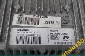 БЛОК УПРАВЛЕНИЯ   ДВИГАТЕЛЕМ CITROEN HDI S118047507C