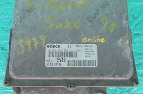 БЛОК УПРАВЛЕНИЯ ДВИГАТЕЛЕМ CITROEN SAXO 1.1 0261204788