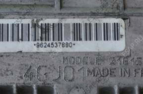БЛОК УПРАВЛЕНИЯ   ДВИГАТЕЛЕМ CITROEN ZX16 9624537880