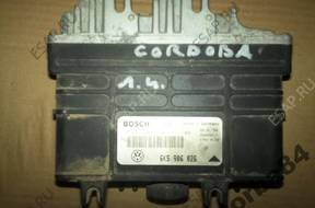 БЛОК УПРАВЛЕНИЯ ДВИГАТЕЛЕМ CORDOBA 1.4 8V BOSCH 6K5 906 026