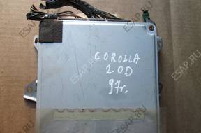 БЛОК УПРАВЛЕНИЯ   ДВИГАТЕЛЕМ Corolla E11 2.0 D 1997 год