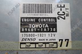 БЛОК УПРАВЛЕНИЯ   ДВИГАТЕЛЕМ Corolla E11 2.0 D 1997 год